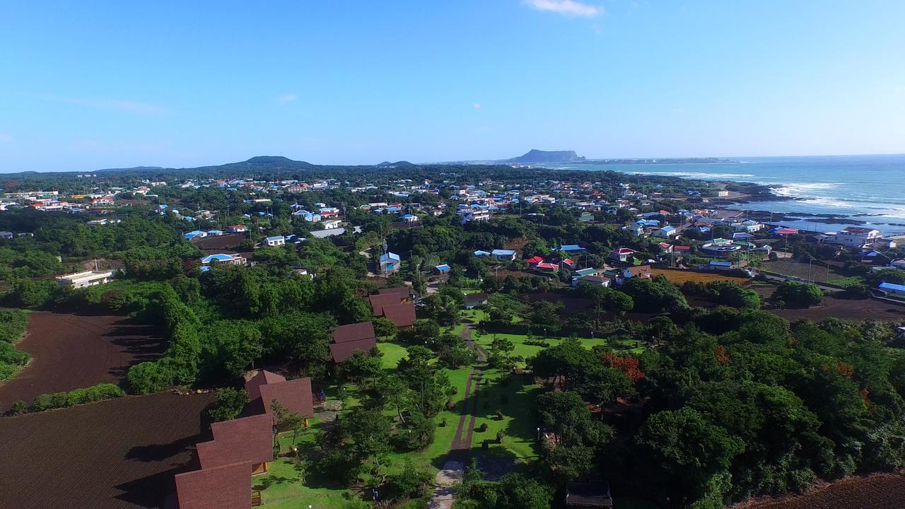 Jeju Bille Log Pension Seogwipo Eksteriør bilde